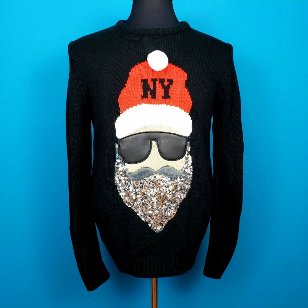 🆕️ 🎅 RIVER ISLAND NY Santa Christmas Sweater // (NWT)